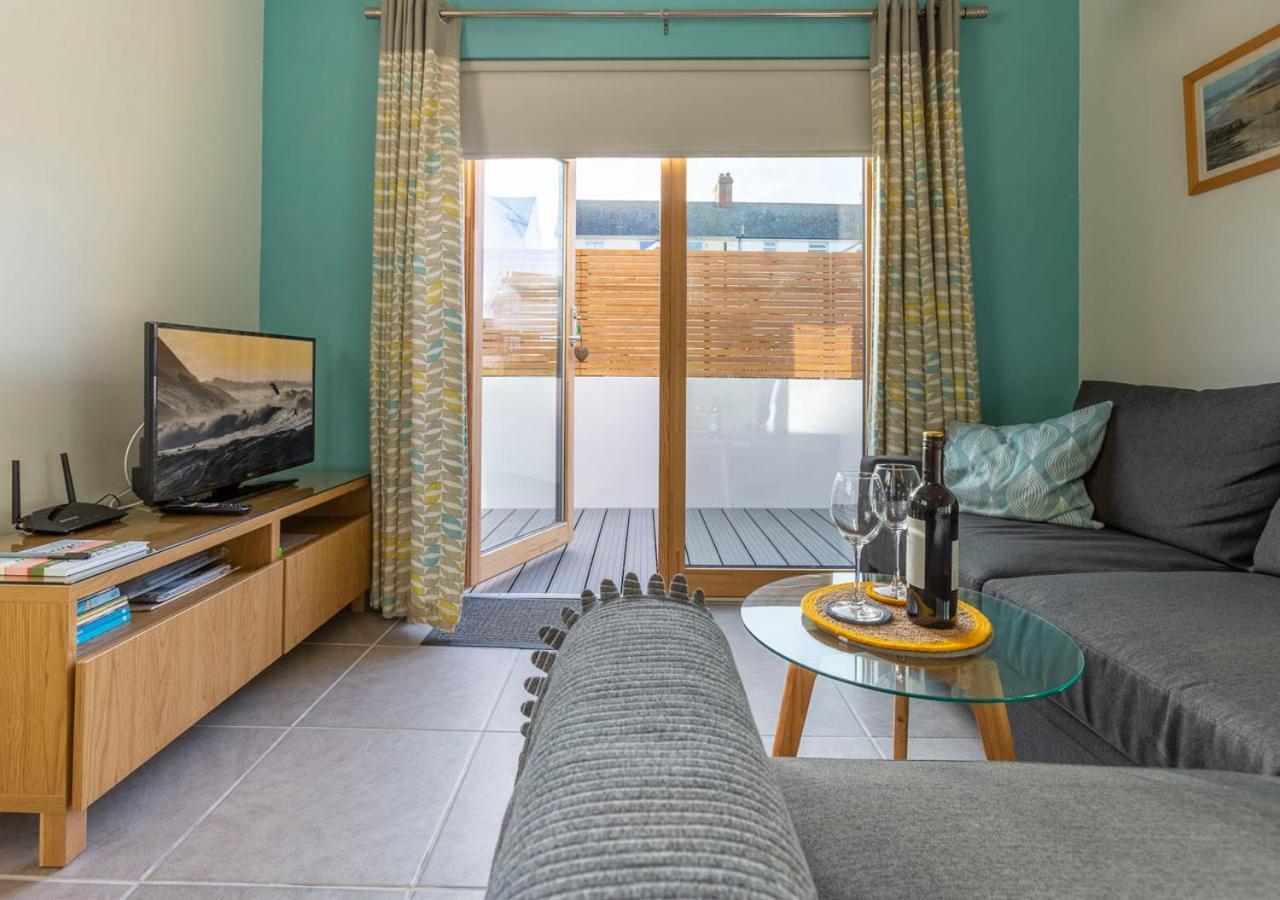 Stones Throw Studio Apartment Bude Cornwall Exterior foto